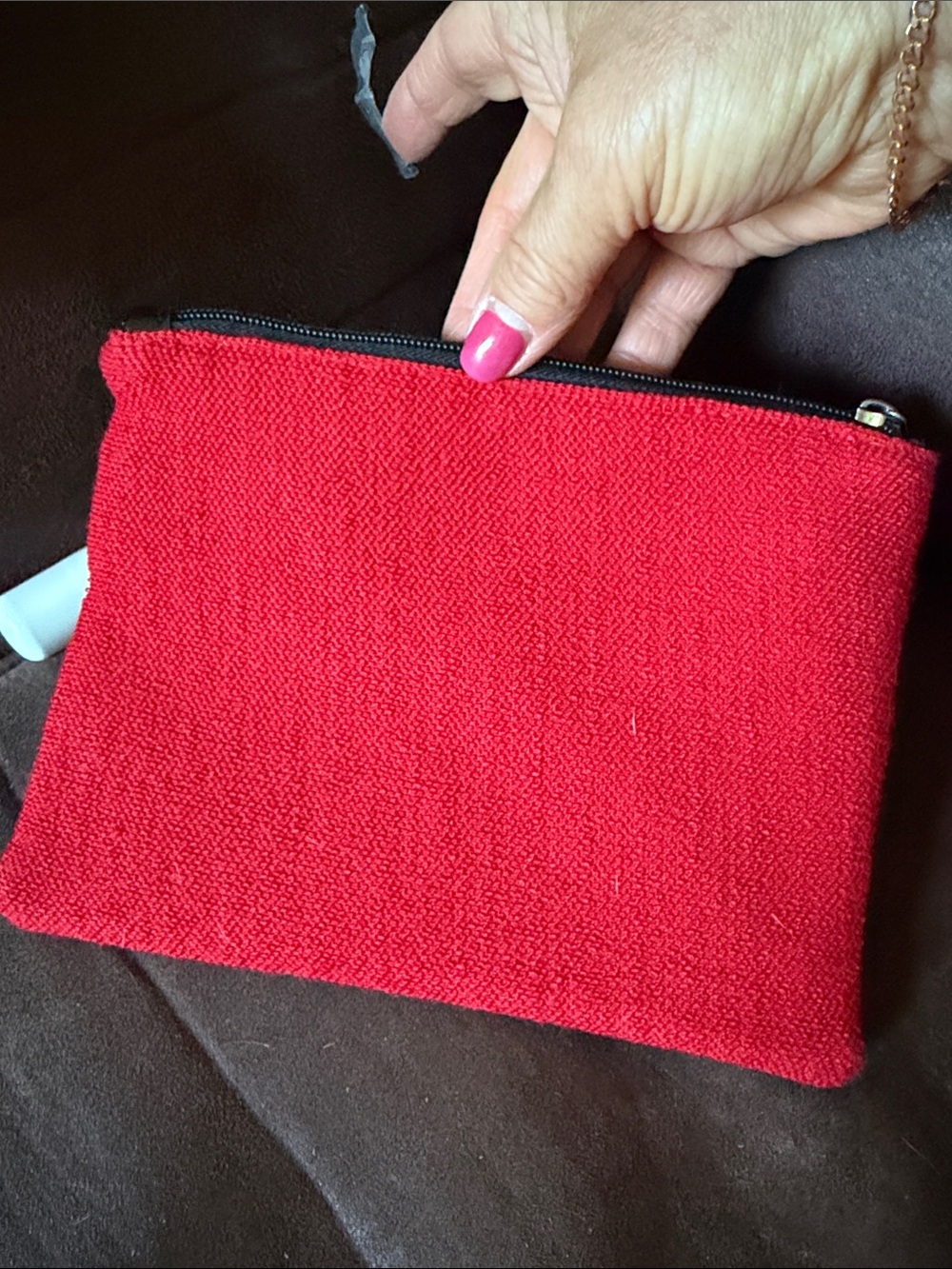 Sephora Black & White Striped Cosmetic Pouch with Colorful Lip & Cheek Minis - Picture 5 of 5